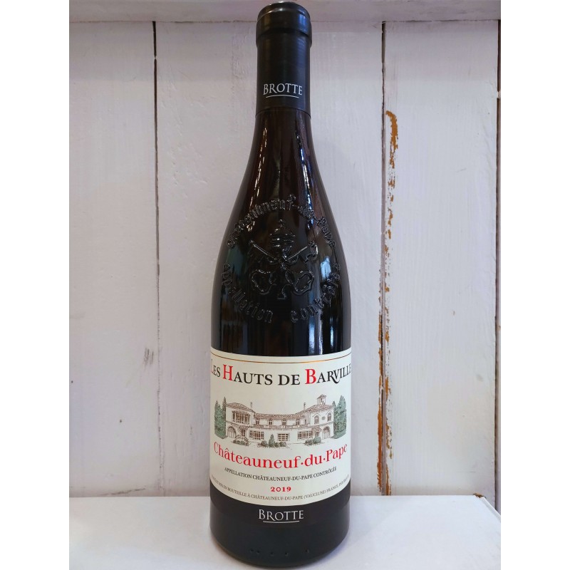 Châteauneuf du Pape red wine 2019 "Les Hauts de Barville" - 75cl