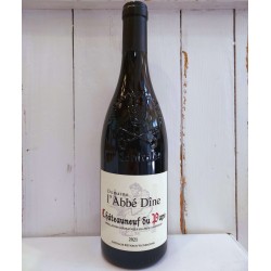 Châteauneuf-du-pape red wine 2021 "domaine l'abbé dîne" - 75cl