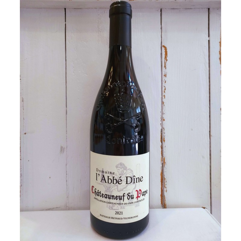 Châteauneuf-du-pape red wine 2021 "domaine l'abbé dîne" - 75cl