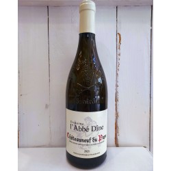 Châteauneuf-du-pape vin blanc 2021 domaine l'abbé dîne