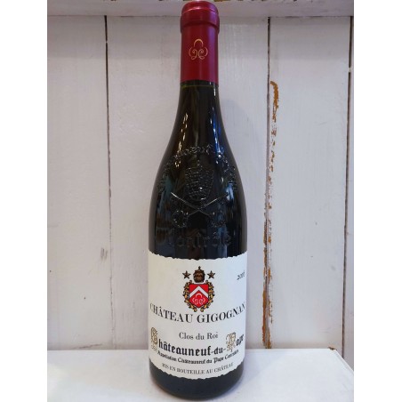 Château Gigognan 2016 vin rouge BIO "Le clos du Roi"