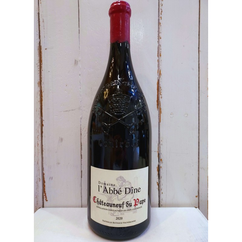 Magnum (150cl) Châteauneuf du Pape "Domaine L'abbé Dîne" vin rouge 2020