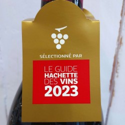 étiquette sélectionné par le guide hachette des vins 2023