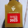 étiquette sélectionné par le guide hachette des vins 2023