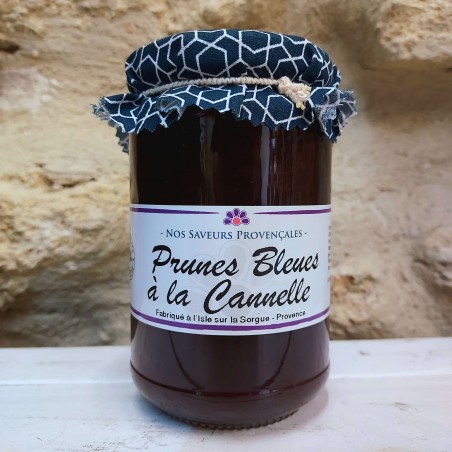 Blue plum jam with cinnamon – 345 gr