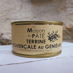 Terrine Provençale au genièvre - 130 gr