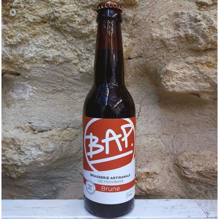 Bio Brown beer “BAP” – 33cl