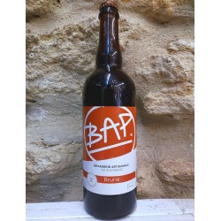 Bio Brown beer “BAP” – 75cl