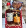 Old Rum from Réunion basket with a Babas with Rum Vanilla of the Islands