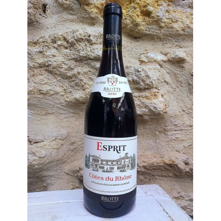 Côtes du Rhône Esprit vin rouge 2021- 75cl