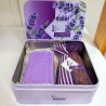 Gift box two-tone box - 1 Soap and 1 Lavender Bag