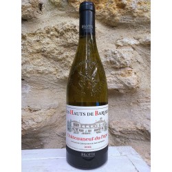 Châteauneuf du Pape vin blanc 2022 "Les Hauts de Barville" - 75cl