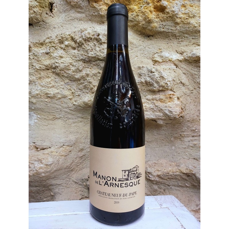 Châteauneuf du Pape red wine 2019 "Manon de l'Arnesque" - 75cl