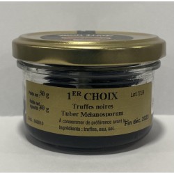 Black truffles 1st choice – 25grs