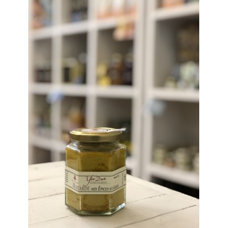 Spice mustard and saffron – 180 gr