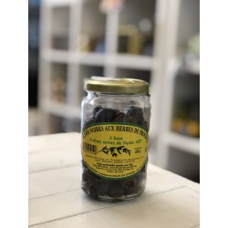 Black olives A.O.P Nyons with herbs pot 220gr