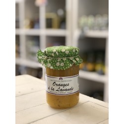 Orange jam with lavender – 345 gr