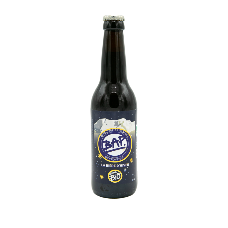 Bières d'Hiver bio "BAP" - 33cl