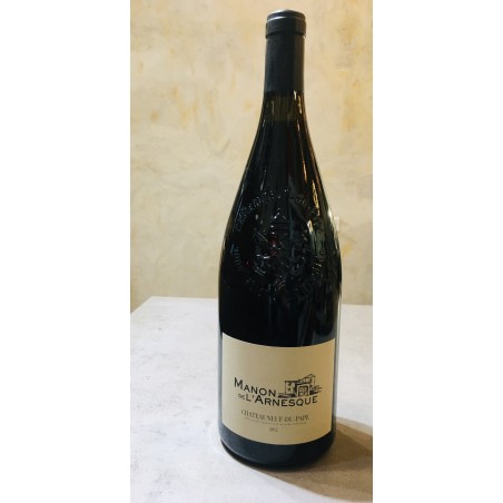 Magnum 150cl Châteauneuf-du-Pape vin rouge 2012 "Manon de l'Arnesque"