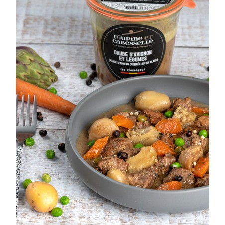 Avignon stew with lamb and vegetables – 400 gr