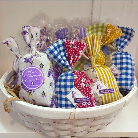 Bag of lavender and lavandin flowers