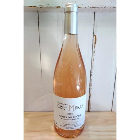 Côtes du Rhône rosé wine 2021 "Domaine Eric Merle" - 75cl