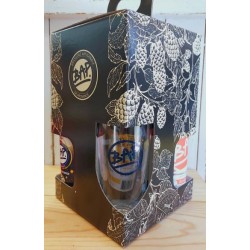 Gift box 4 beers 33cl + Beer glass