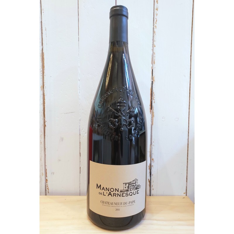 Magnum (150 cl) Châteauneuf-du-Pape vin rouge "Manon de l'Arnesque" 2011