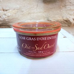 Foie gras d'oie entier