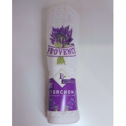 Embroidered tea towel
