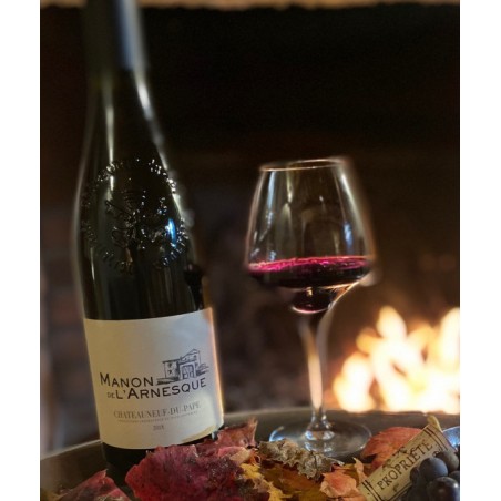 Châteauneuf du Pape red wine 2017 "Manon de l'Arnesque" - 75cl